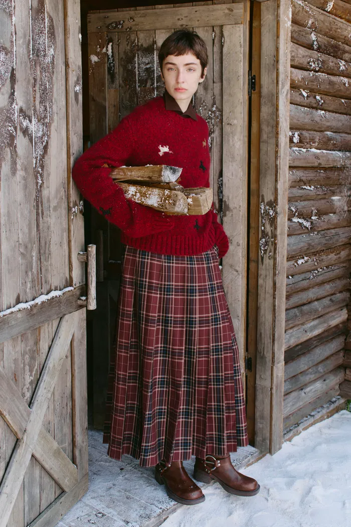 Tesoro Pony Sweater in Merino-Mohair Blend - Image 4