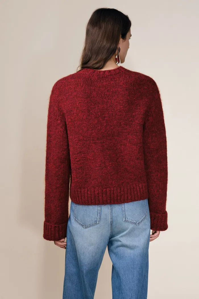 Tesoro Pony Sweater in Merino-Mohair Blend - Image 7