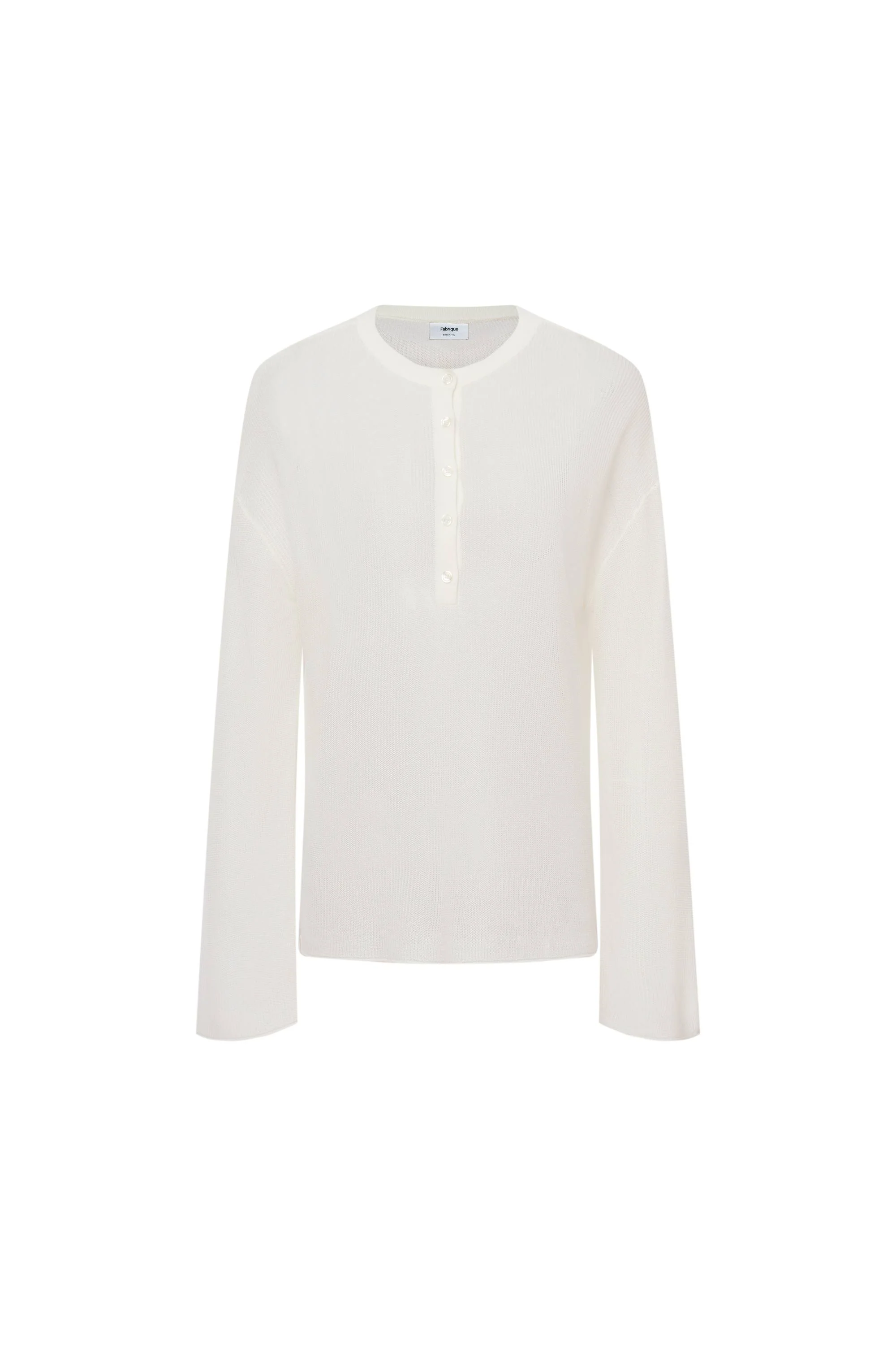 Tracy Buttoned Blouse in Tencel Silk Knit - Image 10