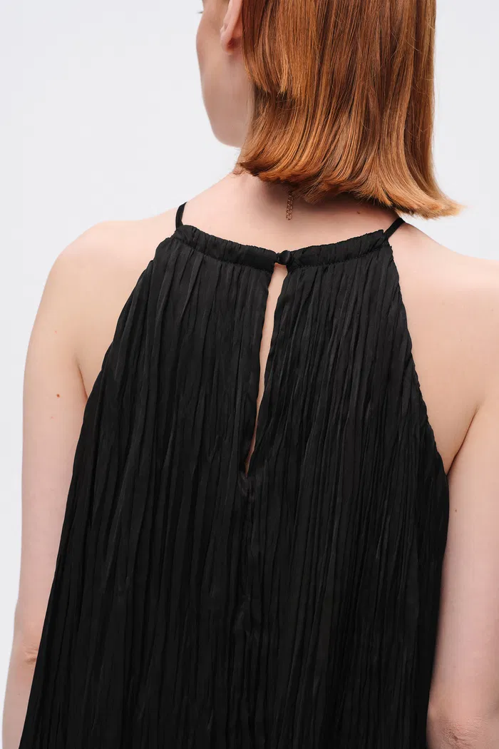 Undine Pleated Fringe Dress - Image 5