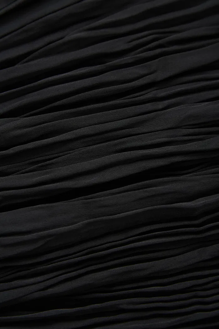 Undine Pleated Fringe Dress - Image 7
