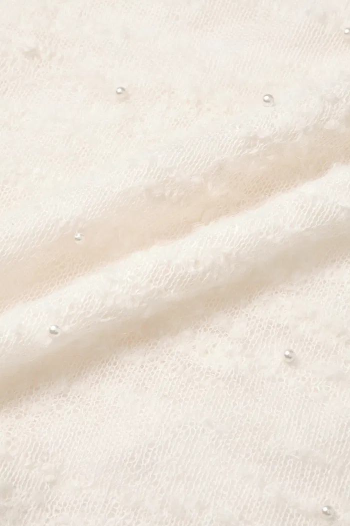 Vega Pearl Sweater in Baby Alpaca Blend - Image 9