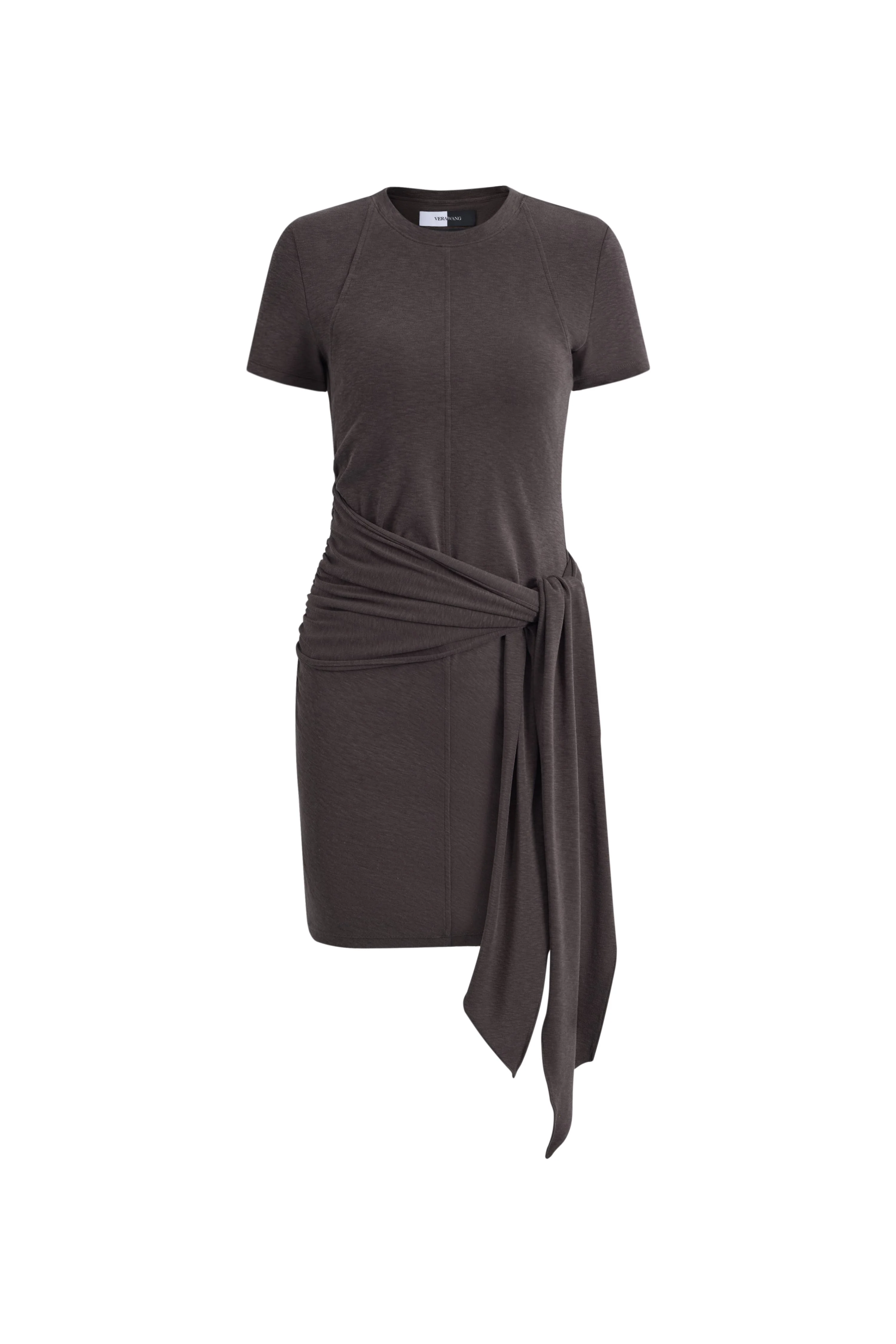 Vestige Tie Up Waist Dress in Cotton Knit - Image 7