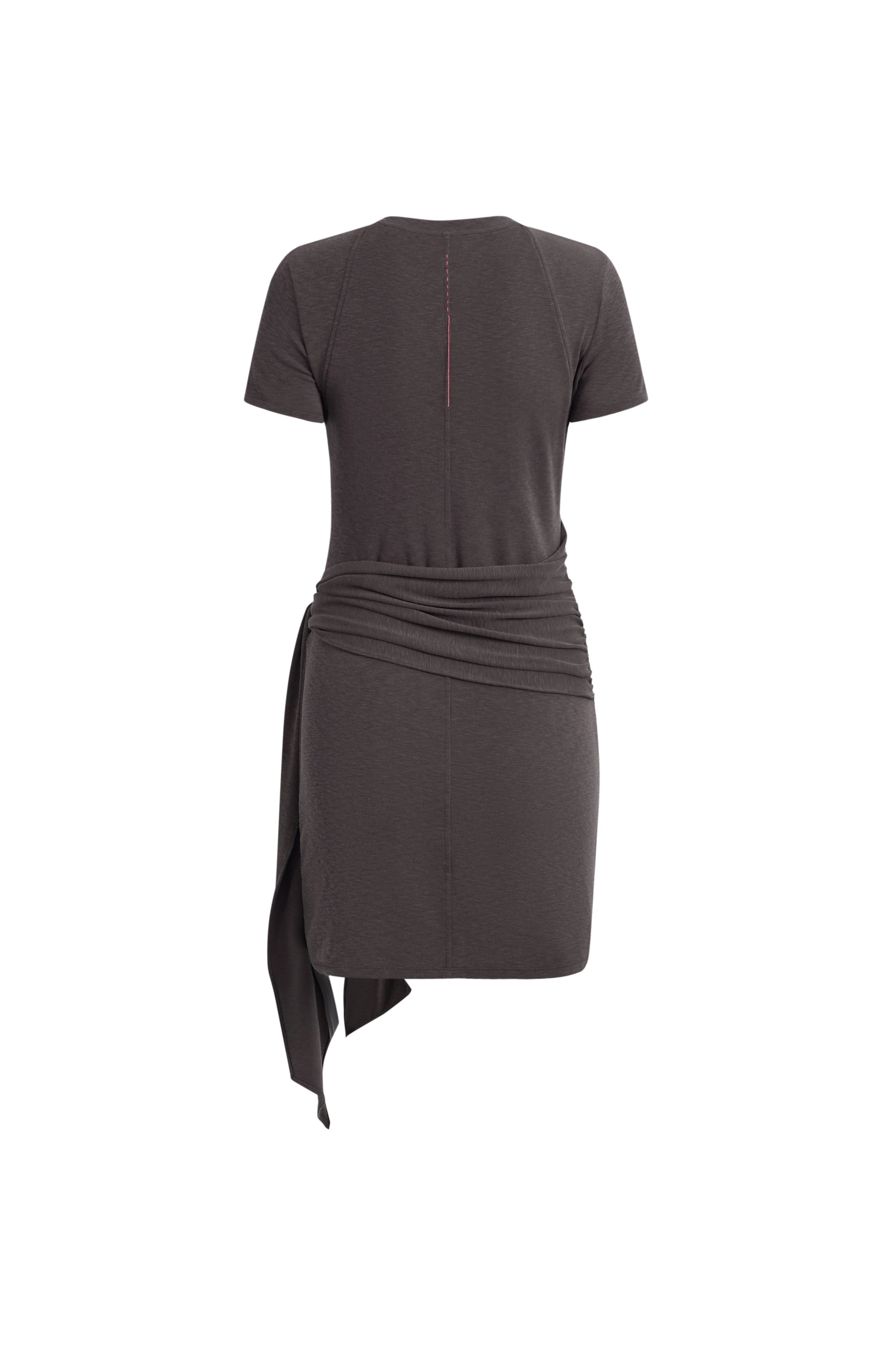 Vestige Tie Up Waist Dress in Cotton Knit - Image 8
