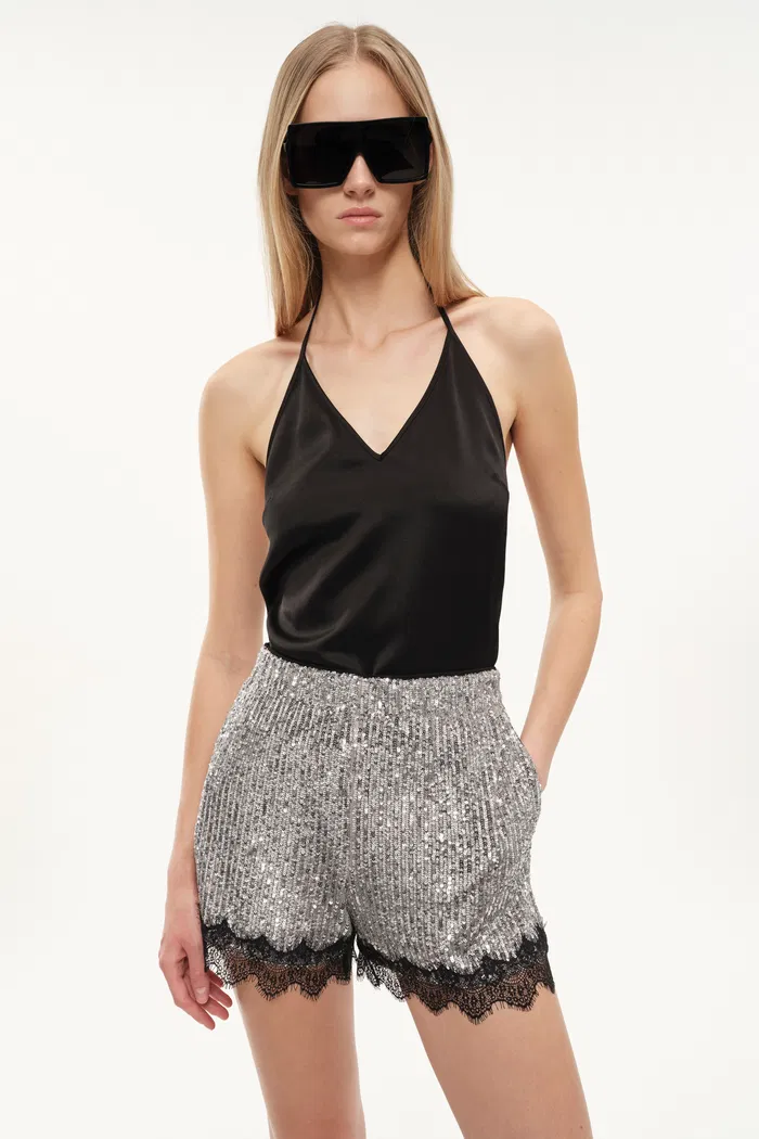 Whisper Two-Piece Cami Top and Shrug Set in Lightweight Sheer Knit and Acetate-Blend Fabric - Image 4